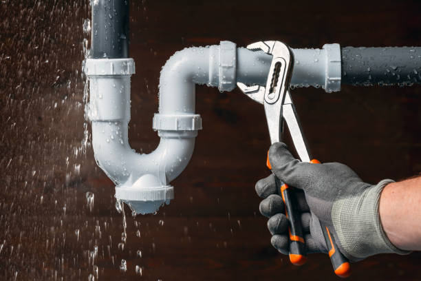 Professional Plumbing technician working in Mertztown, PA